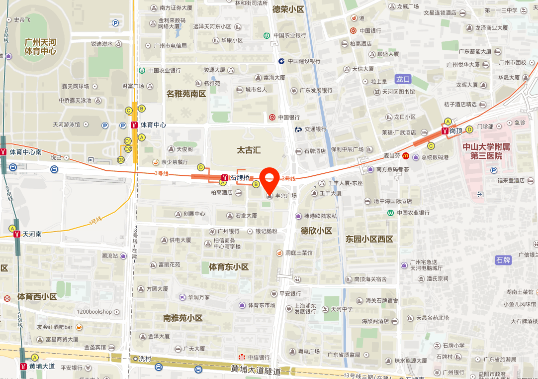 丰兴广场地图位置